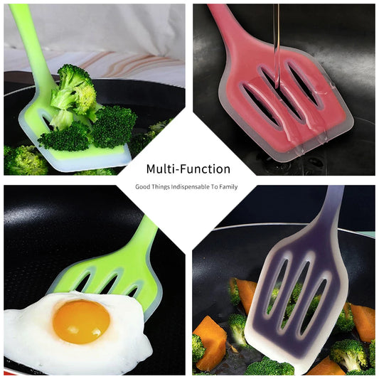 Colorful Silicone Kitchen Utensil Set – Non-Stick Cooking Tools