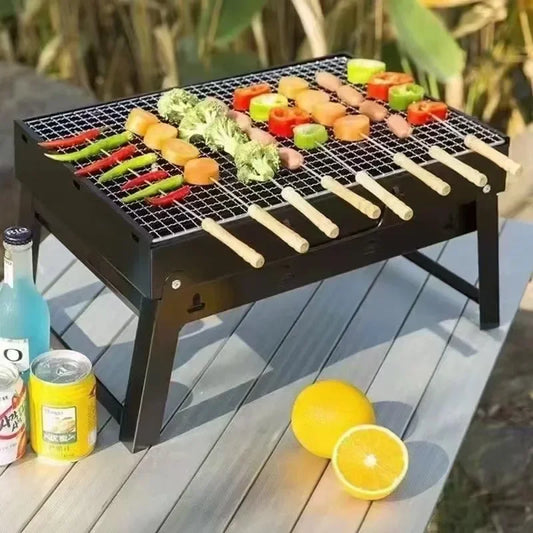 Portable Mini Stainless Steel BBQ Grill