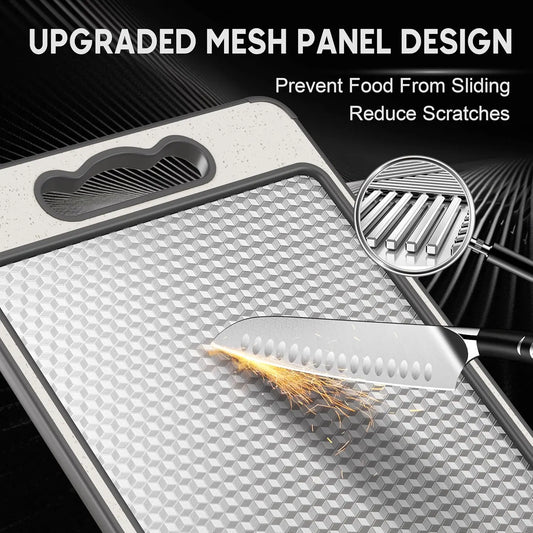 Stainless Steel Double-Sided Cutting Board