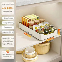 Pull-Out Kitchen Cabinet Organizer – Sliding Storage Rack with Smooth Glide Rails