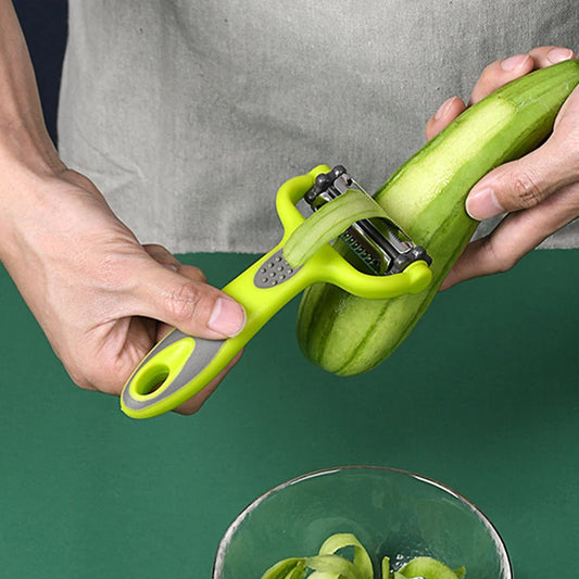3-in-1 Rotary Vegetable & Fruit Peeler