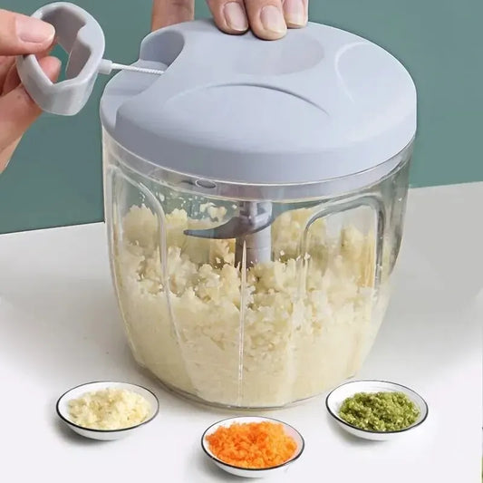 Manual Vegetable & Garlic Chopper – Multi-Function