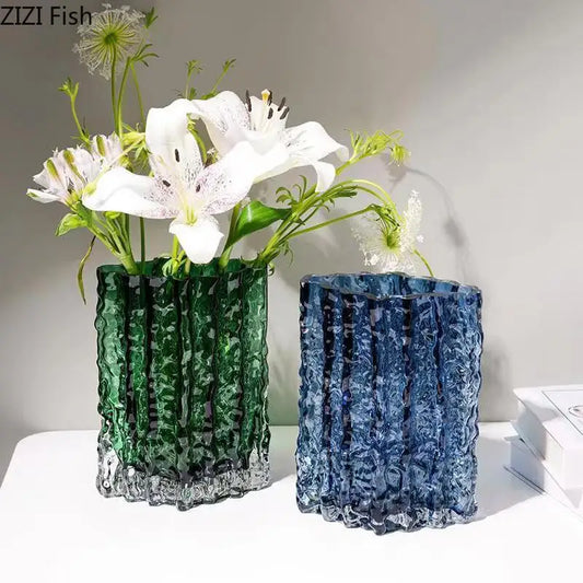 Creative Hydroponic Glass Vase – Nordic Style Flower Arrangement