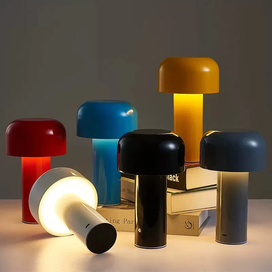 Retro Mushroom LED Table Lamp