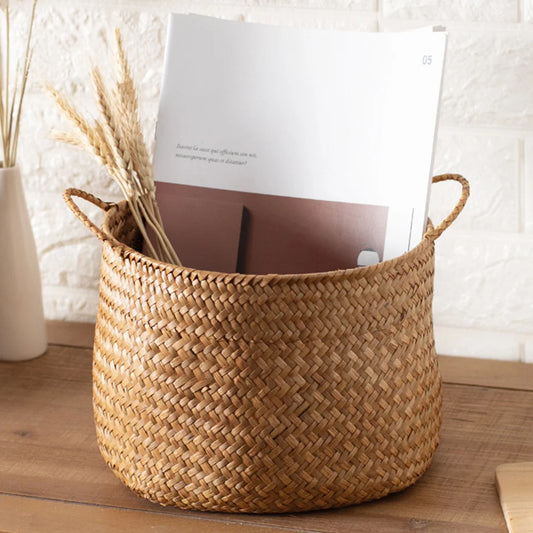 Japanese-Style Woven Storage Box