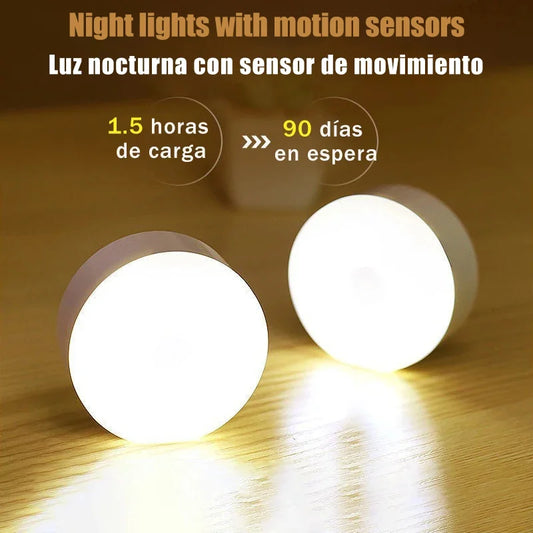 USB Rechargeable Motion Sensor LED Night Light