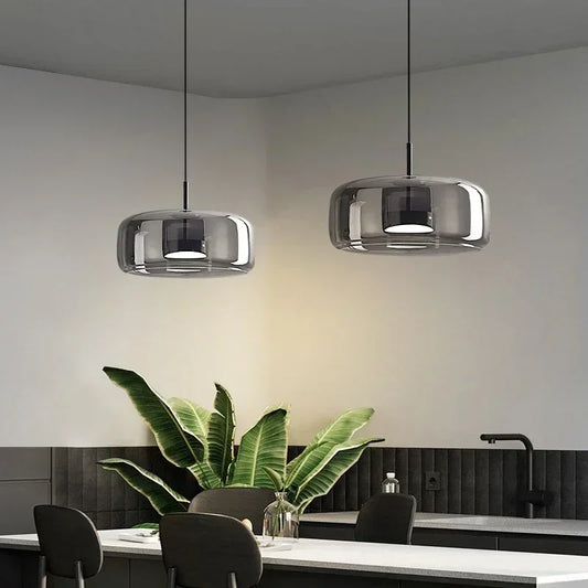 Nordic LED Glass Pendant Light