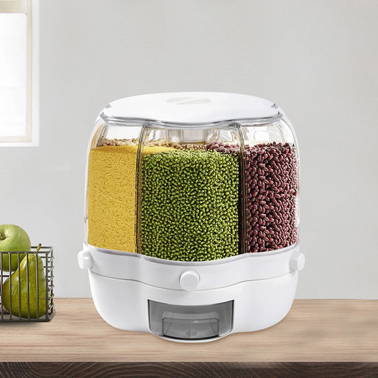 6-Compartment Cereal Dispenser