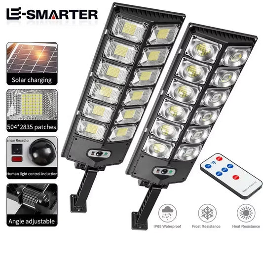 Solar LED Wall Light with Motion Sensor