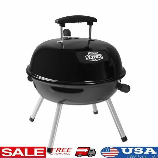 14.5" Portable Charcoal Tabletop Grill