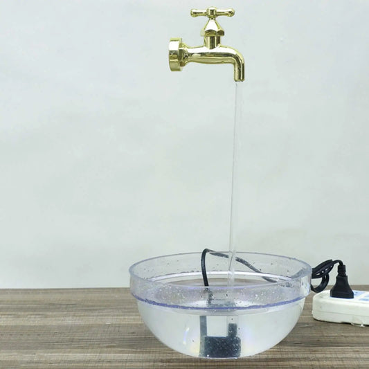 Invisible Flowing Spout Watering Can Fountain Hotel Outdoor Floating Tap Water Fountain for Indoor Ponds Courtyard Porch Yard