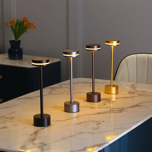 LED Mushroom Bud Table Lamp