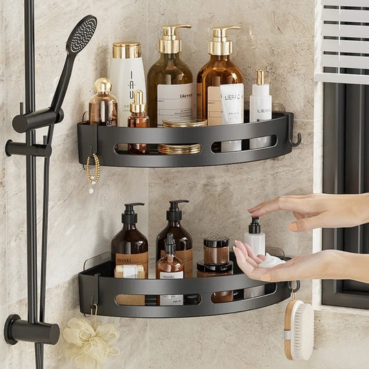 Adhesive Bathroom Shampoo Holder