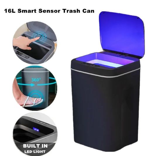 16L Automatic Sensor Trash Can