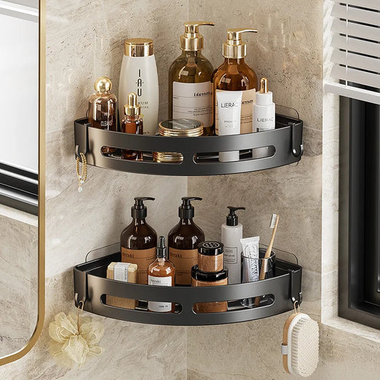 Adhesive Bathroom Shampoo Holder
