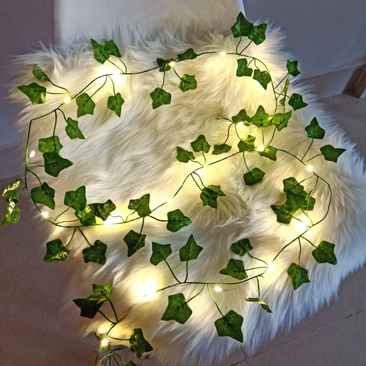 Silk Ivy Vine LED String Lights