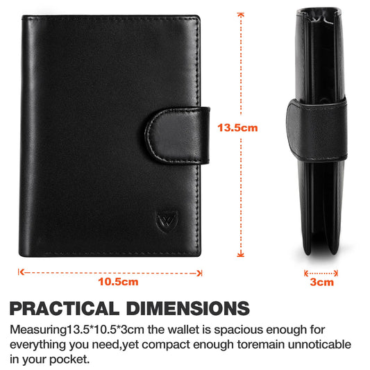 Men's Genuine Leather RFID Wallet