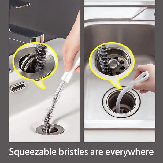 Drain Dredging Cleaning Brush