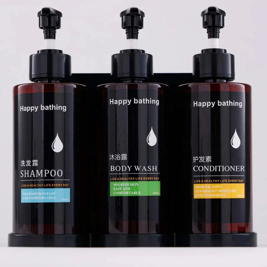 Wall-Mounted Hotel Shampoo & Soap Dispenser