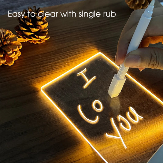 Transparent Luminous LED Message Board
