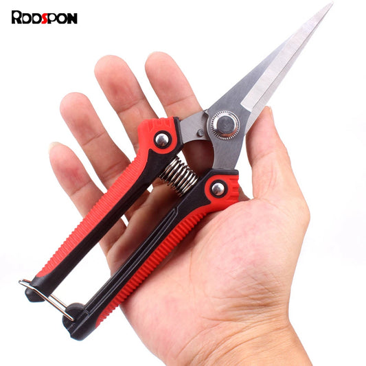 RDDSPON Pruning Shears – Stainless Steel Branch Scissors with Non-Slip Handle | Sharp Garden & Fruit Tree Pruning Tool
