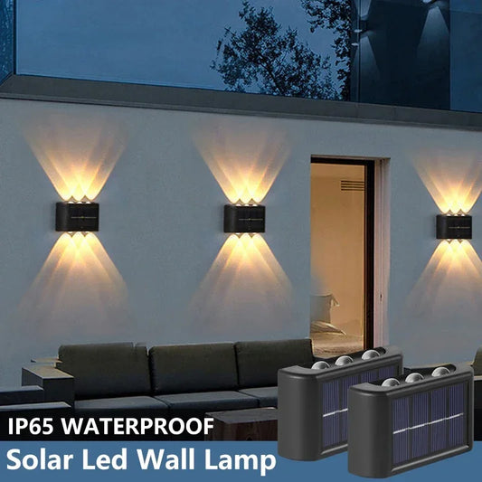 Solar Up & Down Wall Light
