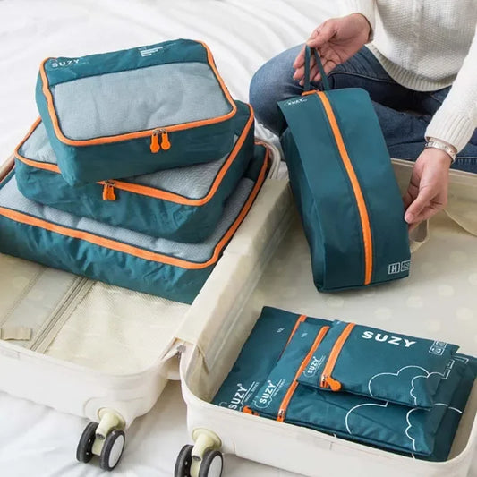 7/6-Piece Travel Organizer Bag Set