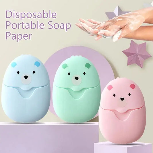 150Pcs Portable Travel Soap Sheets