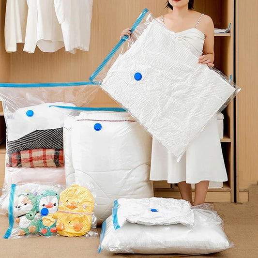 7 Sizes Reusable Vacuum Bags with Electric Pump