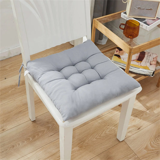 Solid Square Chair Cushion