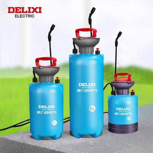 DELIXI Electric Garden Sprayer – 3/5/8L Hand Pump