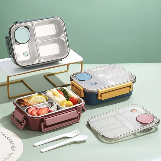 304 Stainless Steel Leakproof Bento Lunch Box