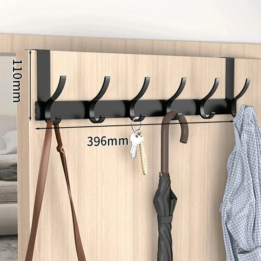Door Behind Hooks Storage Wall Hanging