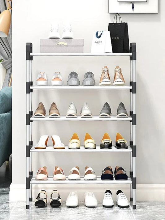 5–7 Layer Multi-Layer Shoe Rack – Dustproof, Space-Saving Household Shoe Cabinet