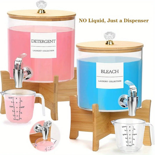 Laundry Detergent Dispenser with Stand