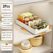 Pull-Out Kitchen Cabinet Organizer – Sliding Storage Rack with Smooth Glide Rails