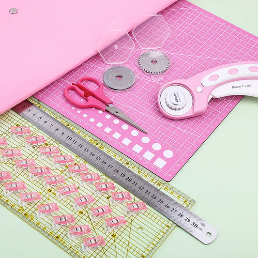 KRABALL Rotary Cutter Kit with A3 Mat & Sewing Tools
