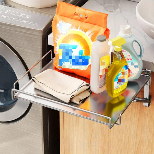 Stainless Steel Foldable Countertop Storage Rack