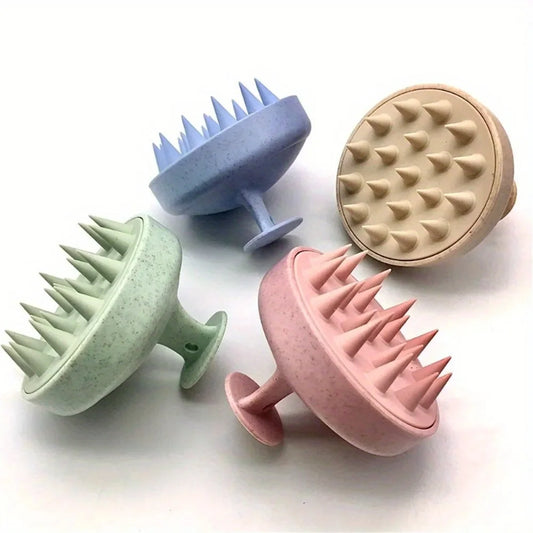 Silicone Shampoo & Scalp Massage Brush