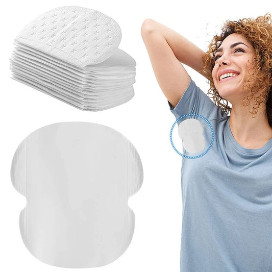 10pcs Disposable Armpit Sweat Pads – Unisex