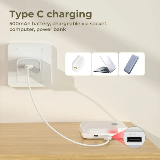 Motion Sensor Stick-On LED Night Light – Rechargeable Closet Lamp