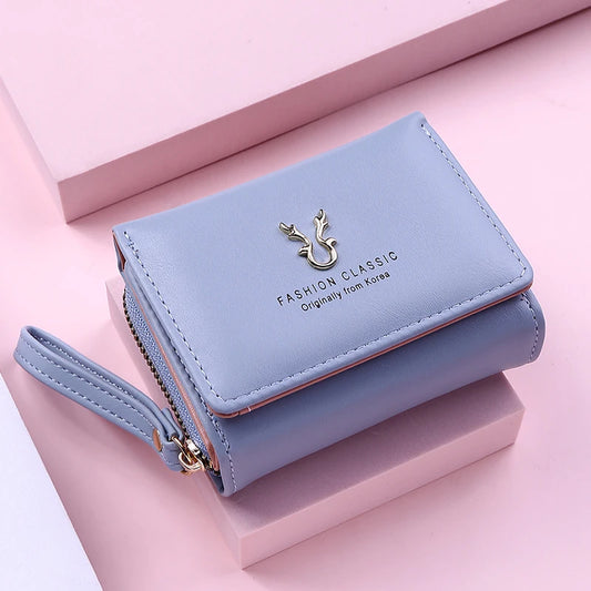 Luxury Women’s PU Leather Mini Wallet
