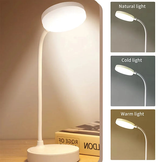 Portable LED Desk & Bedside Lamp