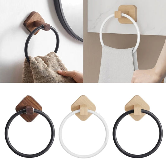 Adhesive Aluminum Towel Ring