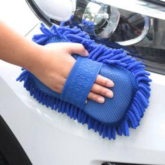 1pc Car Wash Glove Microfiber