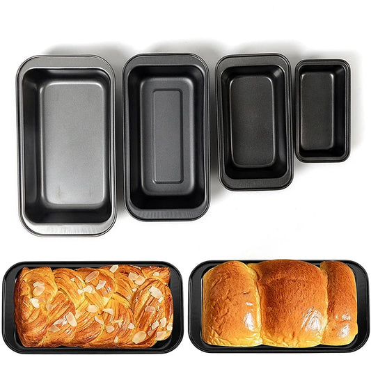LMETJMA Nonstick Bread Loaf Pan – Carbon Steel Rectangle Bakeware