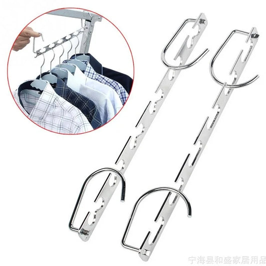 Metal Space-Saving Magic Hook Hanger