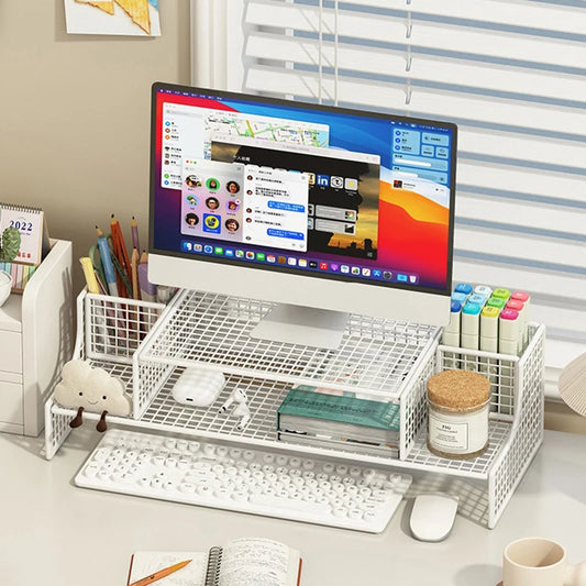 Hollow Cooling Monitor Stand Organizer