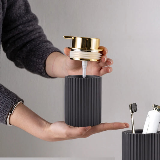 Bathroom Foaming Soap Dispenser Set