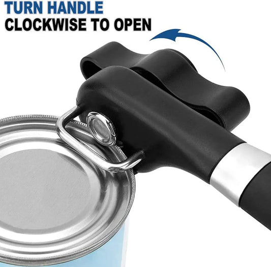 Safe Cut Can Opener – Smooth Edge Stainless Steel Design
